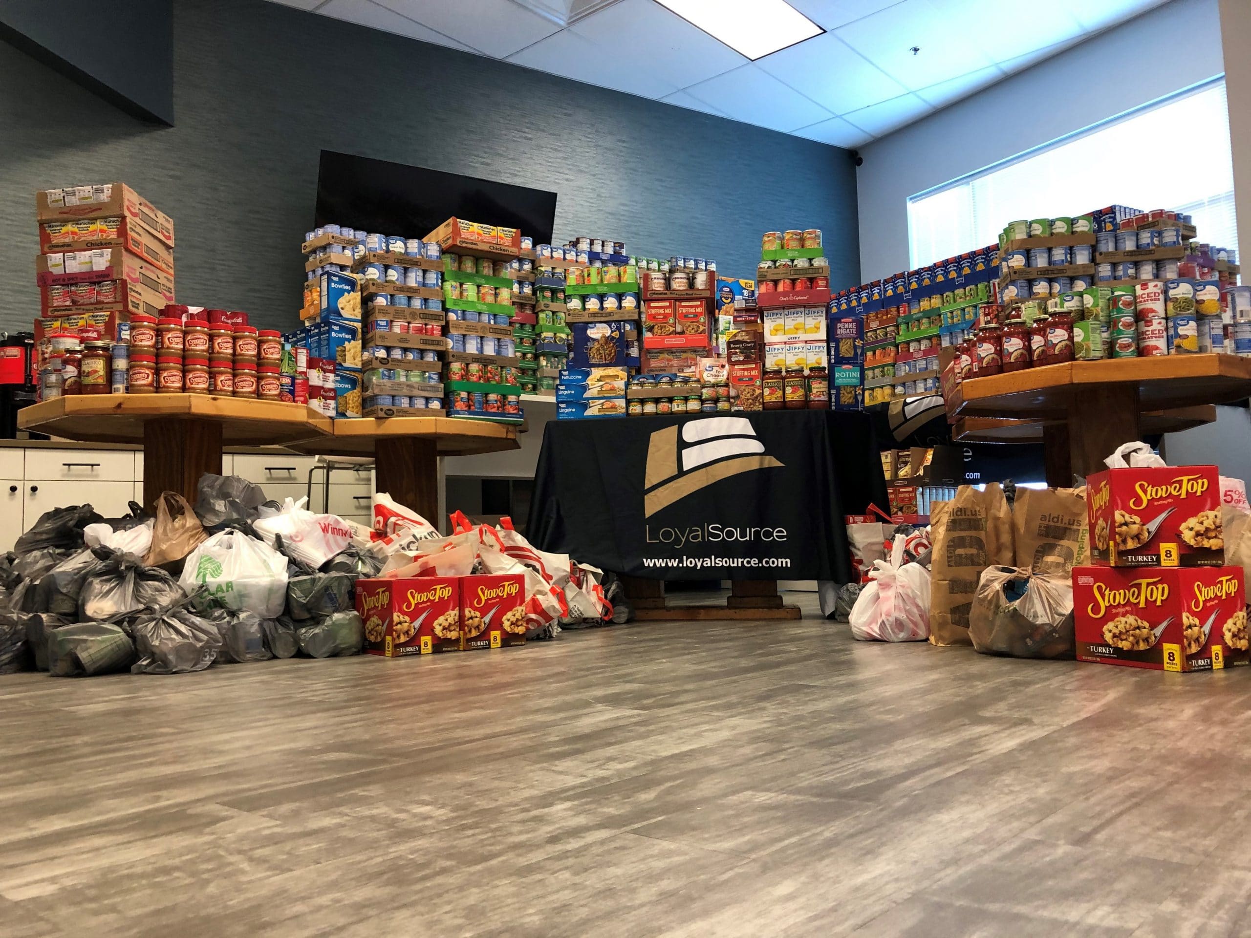 Loyal Source Thanksgiving Food Drive